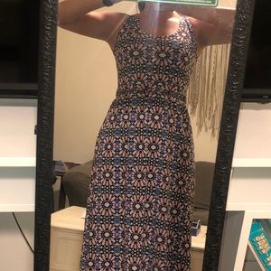 Multi color maxi dress